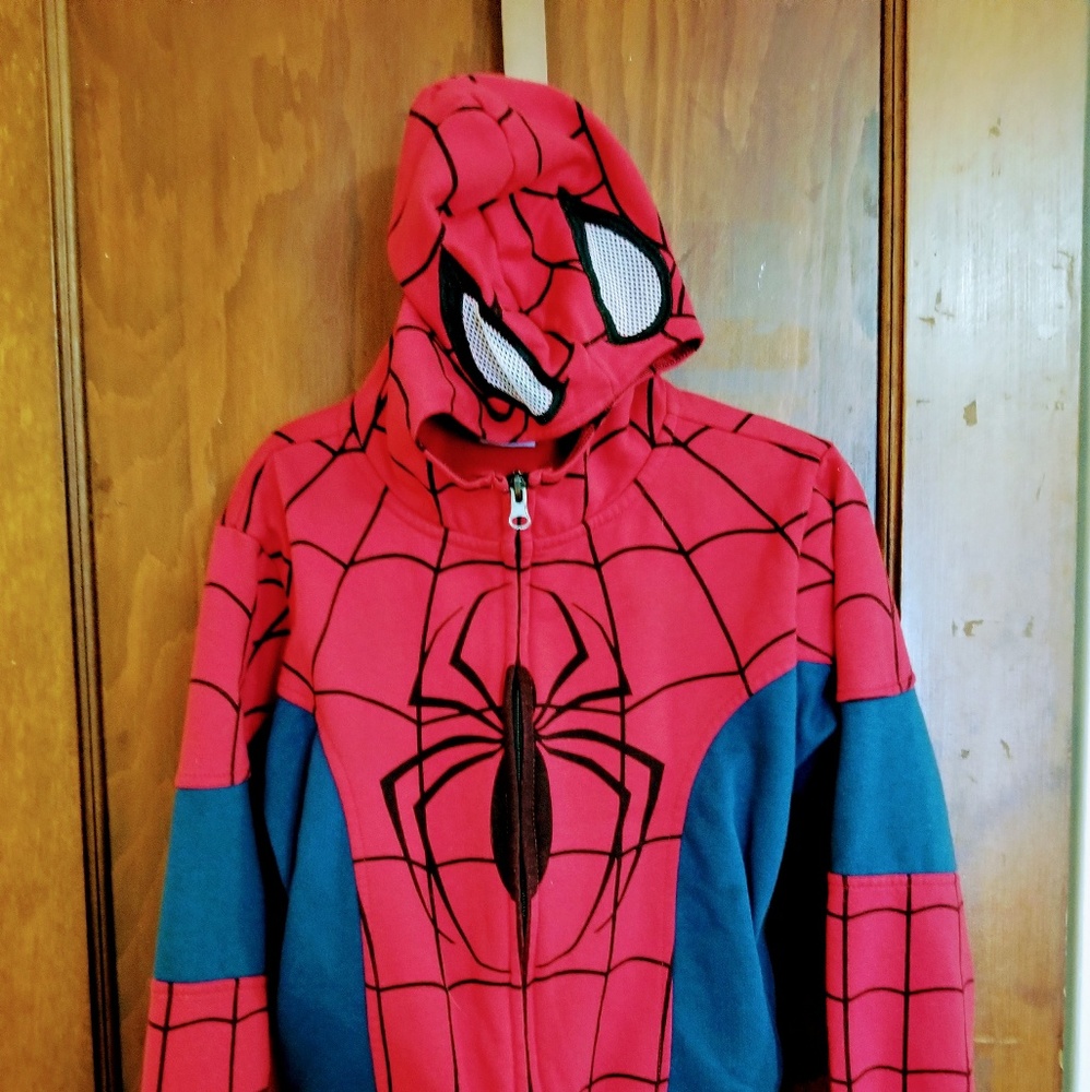 Spider-man zip hoodie